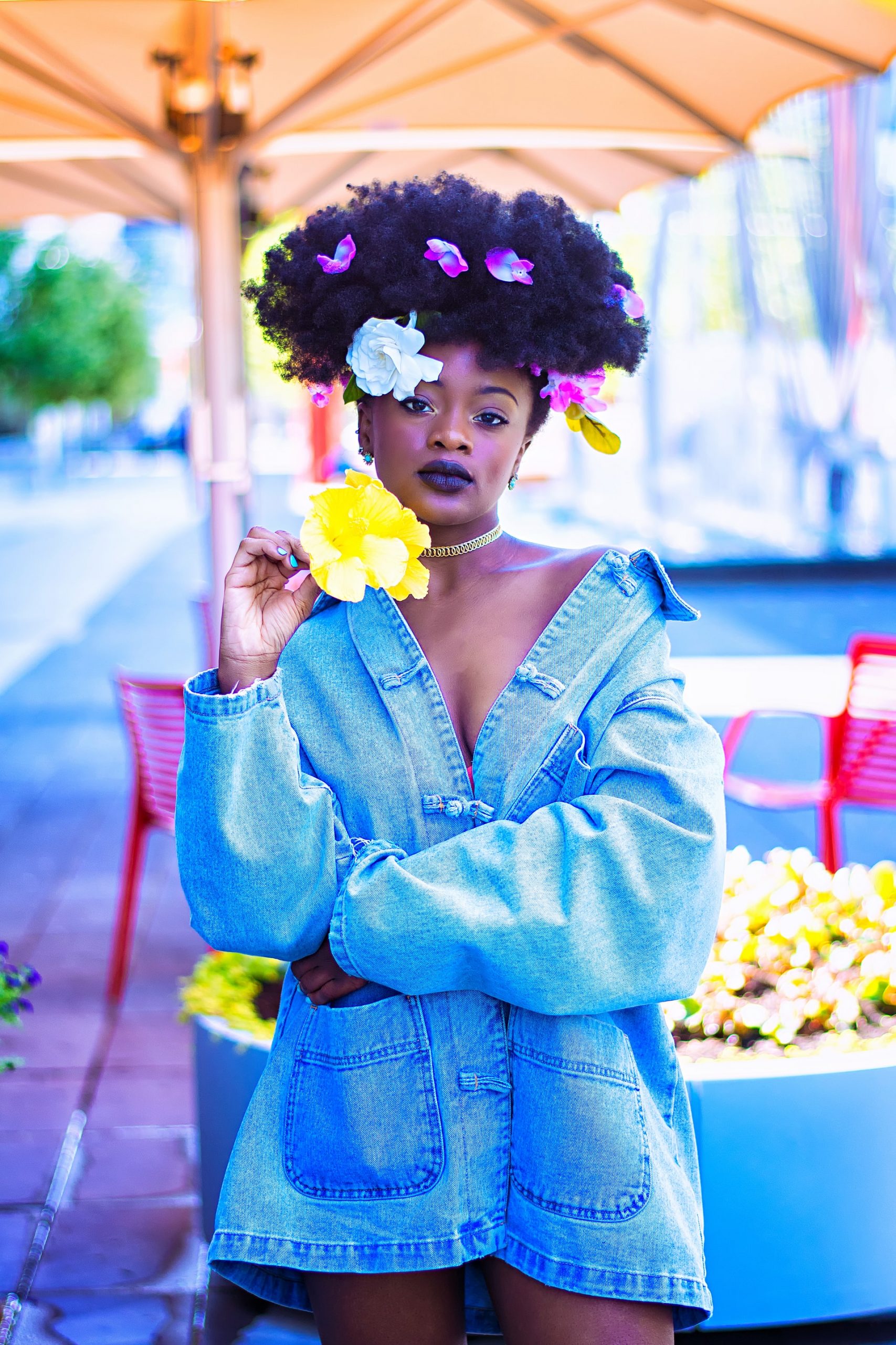 black woman