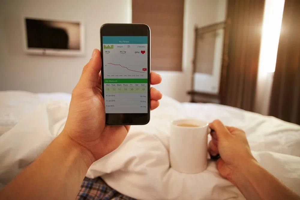 sleeping with your phone