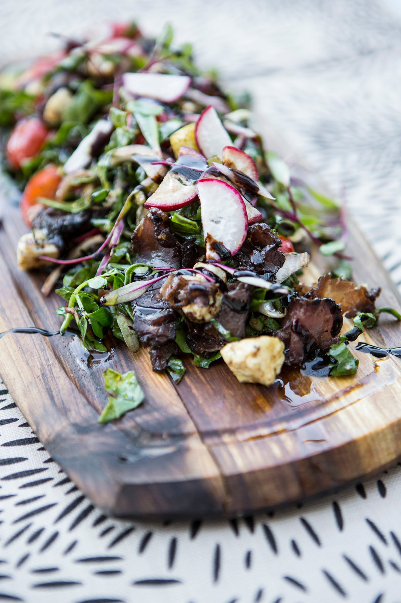 Biltong And Blue Cheese Salad Á La Ngubane Longevity LIVE