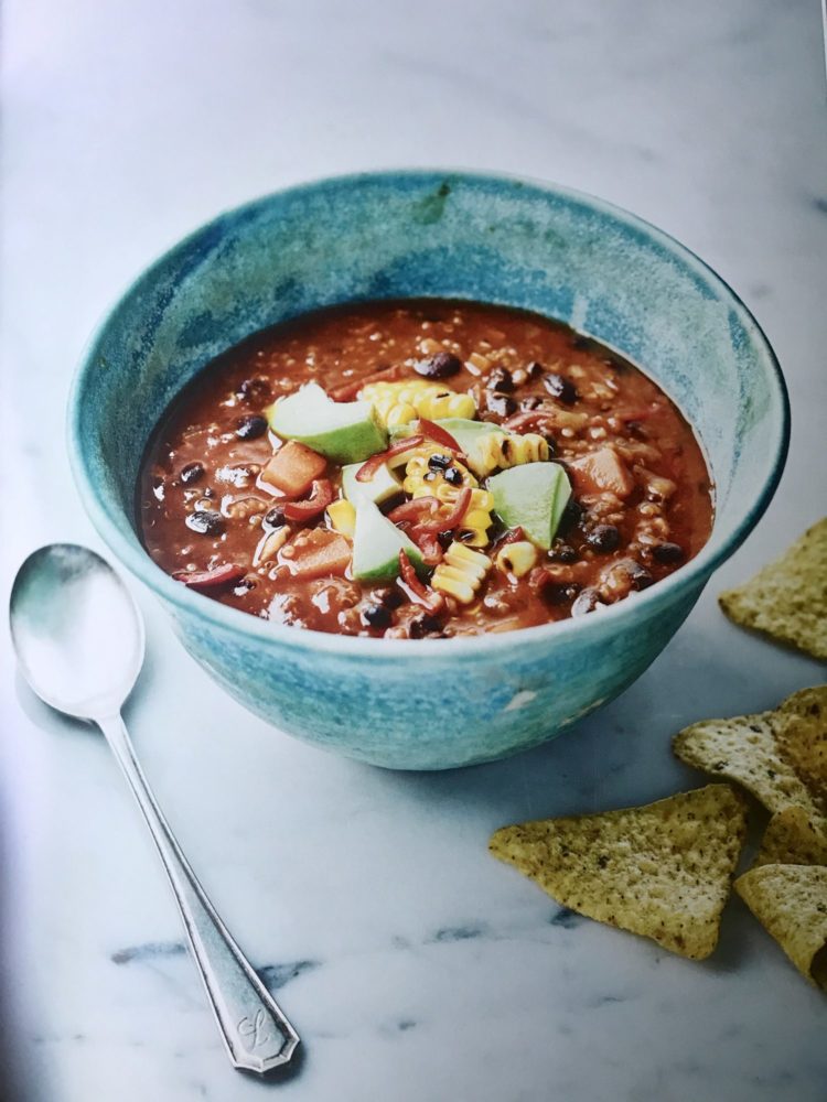 Chipotle Black Bean & Quinoa Soup - Longevity LIVE