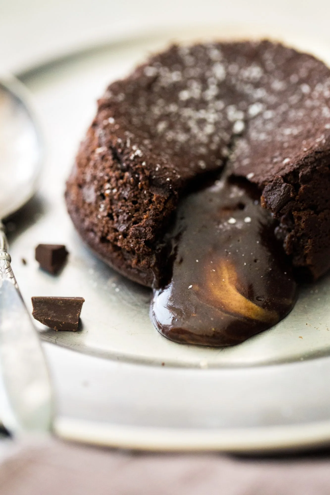 Chocolate Fondant Volcano Pudding: Vegan & Delicious