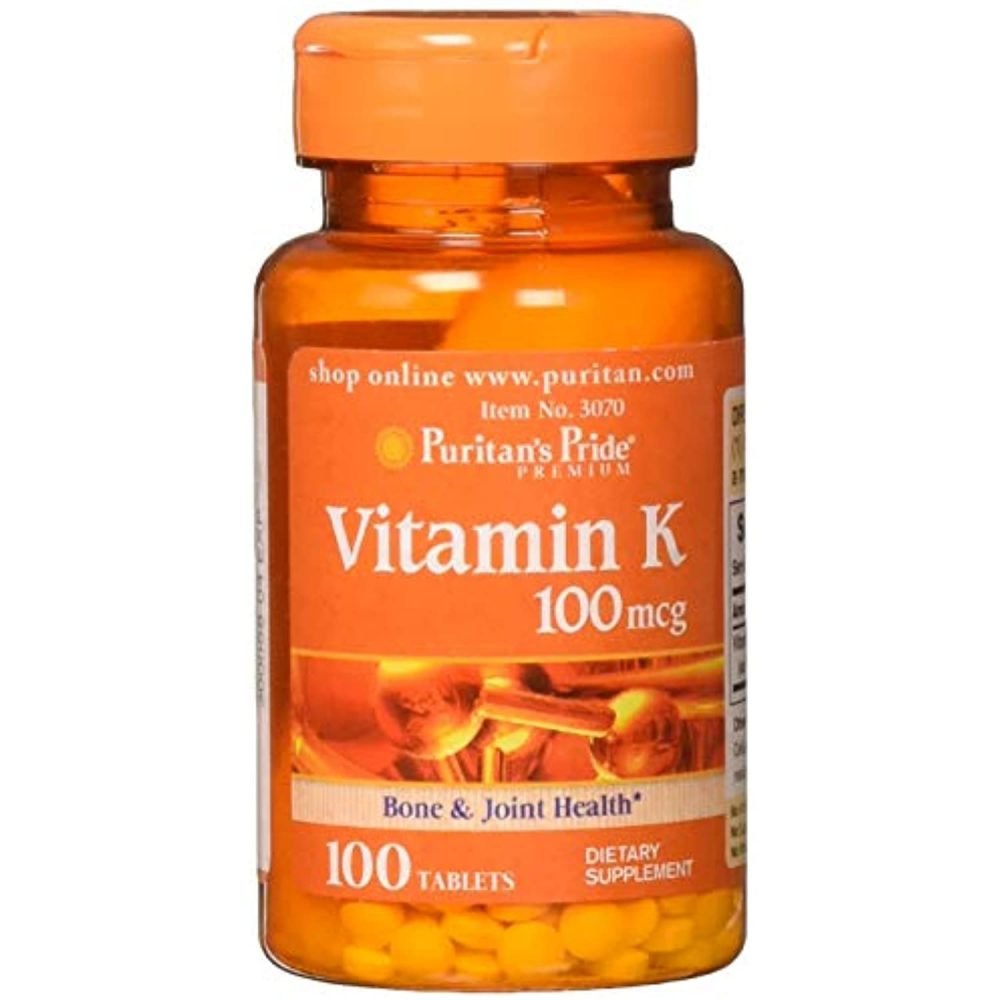 Puritans Pride Vitamin K Longevity LIVE