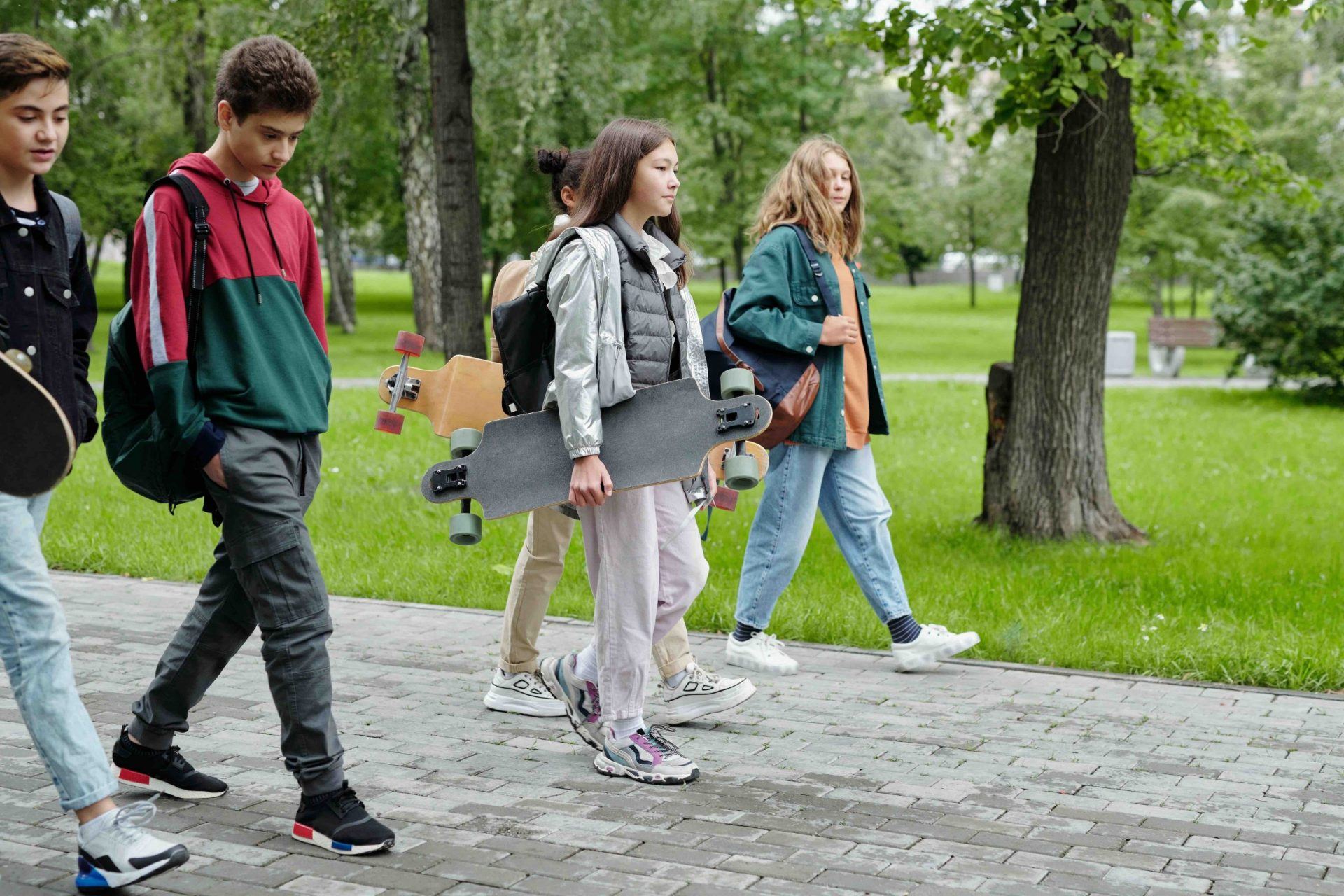 Kids Who Walk or Bike to School Are More Likely to Continue This as They Age