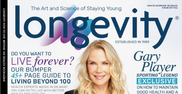 Cover of Longevity, 2024 featuring Katherine Kelly Lang