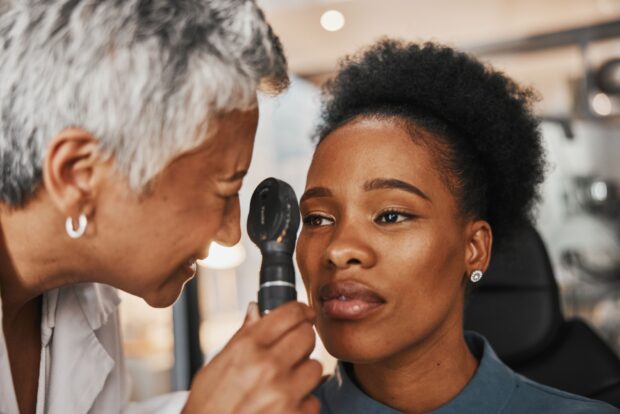 Vision loss. Eye Test