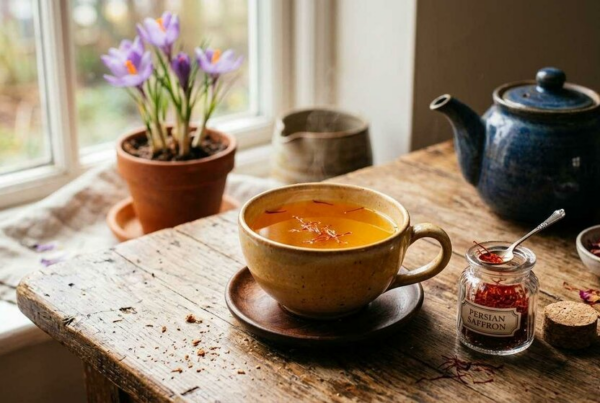 saffron tea