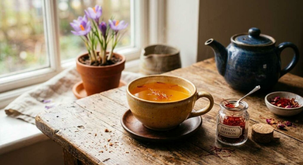 saffron tea